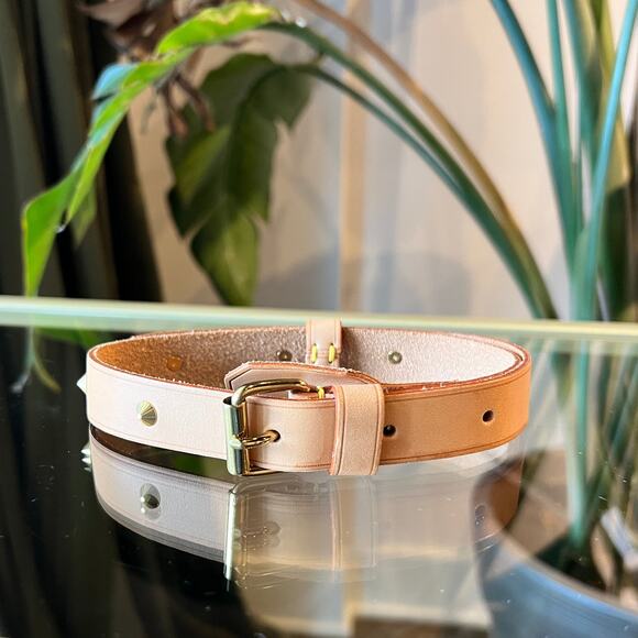 LOUIS VUITTON Vachetta Leather Adjustable Shoulder Strap - Picture 1 of 6